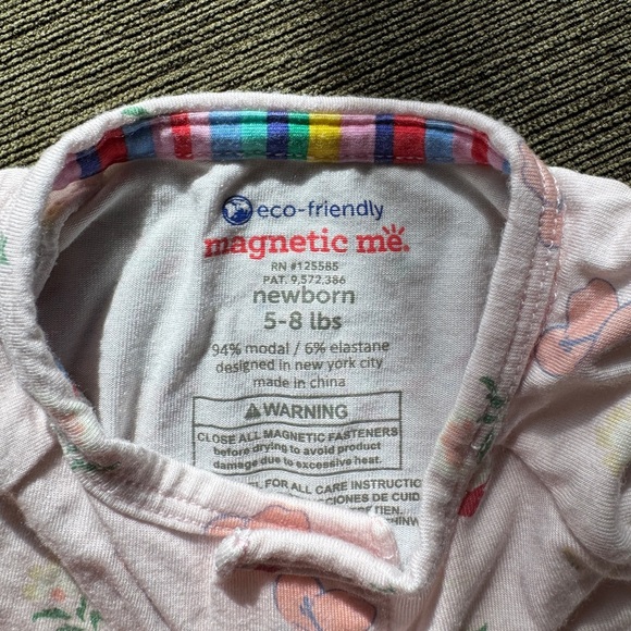 Magnetic Me Other - Bundle of Magnetic Me Multicolor Striped Kids Pajamas